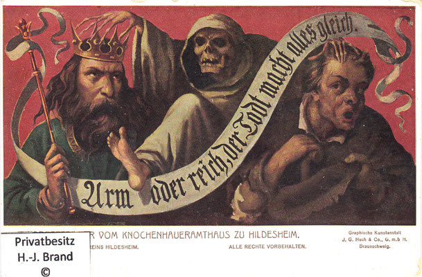 Tod, König und Bettler: Arm oder reich, der Tod macht alles gleich