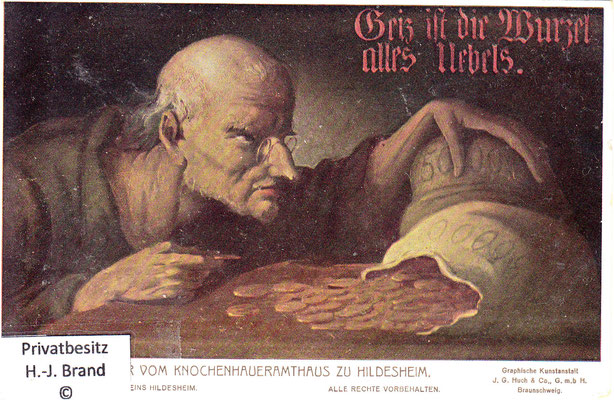 Der Geizhals: Geiz ist die Wurzel alles Übels
